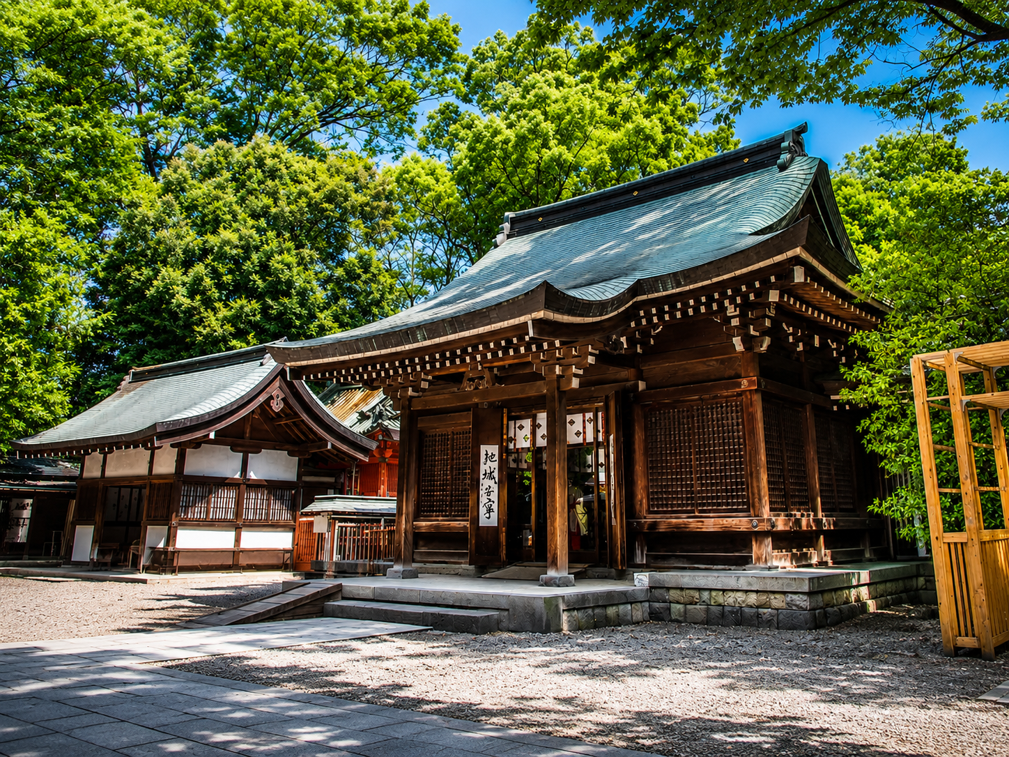 川越冰川神社